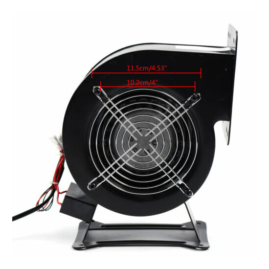20W Centrifugal Blower 196CFM Outdoor Wood Furnace Boiler Blower High Efficiency image {3}