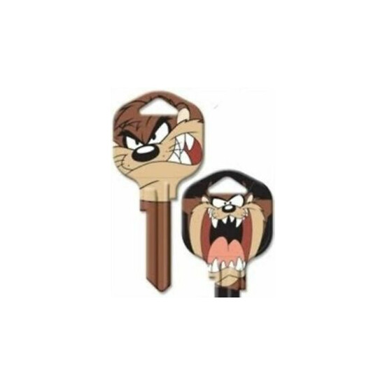 Taz House Key Blank - Warner Brothers - Looney Tunes - Collectable Key image {1}