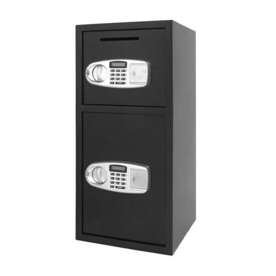 30.5"Large Digital Electronic Safe Box Keypad Lock Security Cash Gun Home Office image {3}
