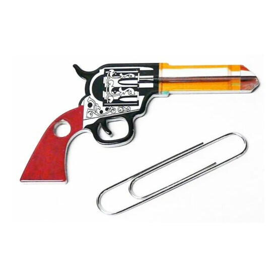 Pistol Gun Revolver Key Blank Keyblank Schlage Kwikset 45mm Cowboy Home House image {2}