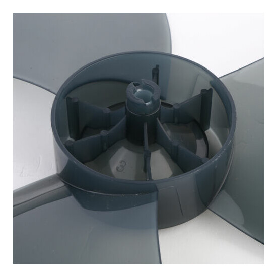 Universal Thicken Plastic 3 Leaves Fan Blade with Nut Cover for 16 Inch Fan New image {5}