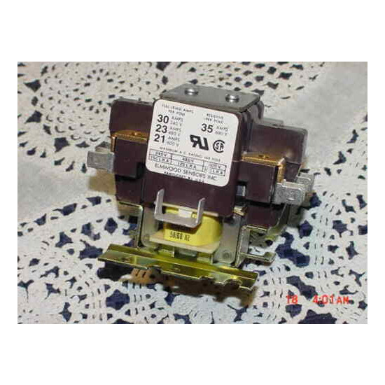 Universal Parts HN 52KC 052 Contactor 2 Pole 30 Amp, Coil Voltage 120Vac, NEW! image {4}
