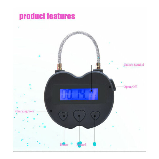 Multipurpose Time Lock Electronic Timer Lock image {2}