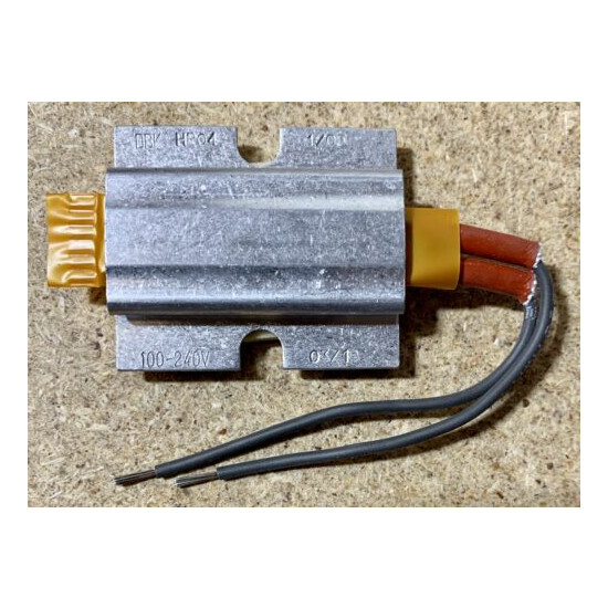 DBK HP04-1/05-240 PTC Heater, 10 W, 240 V, 35 mm, 8.5 mm, 40 mm image {1}
