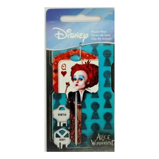 Disney Red Queen House Key Blank - Collectable Key - Alice in Wonderland image {1}