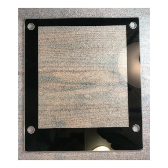 Ceramic Wood / Fuel / Coal / Pellet Stove Replacement Glass 13 1/2" x 15 1/2” image {1}