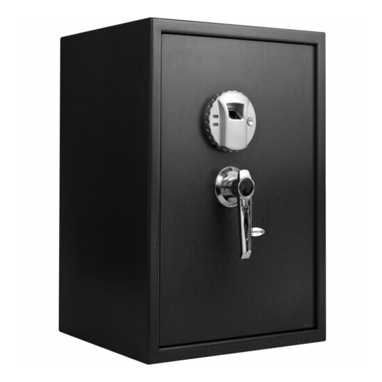 Barska Large Biometric Fingerprint Lock Security Safe Box AX11650 image {1}