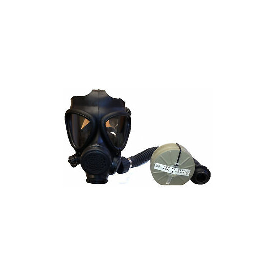  M-15 Gas Mask with Filter and Hose image {1}