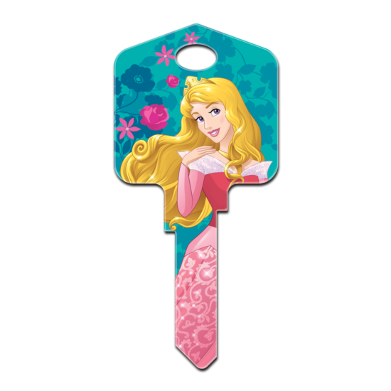 Princess Aurora House Key - Collectable Key - Disney - Princesses image {1}