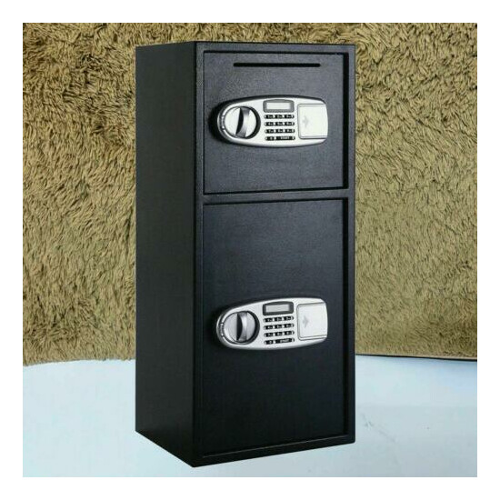 30.5"Large Digital Electronic Safe Box Keypad Lock Security Cash Gun Home Office Thumb {1}