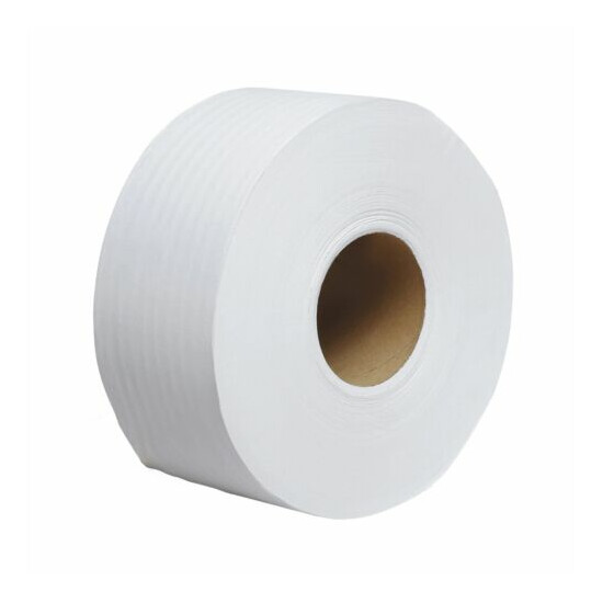 Scott Essential JRT 2-Ply Bathroom Toilet Tissue Paper Rolls White 12 Ct 07805 Thumb {2}