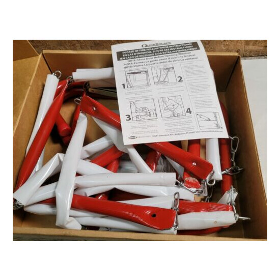 Quick-Escape Emergency Escape Ladder w/ Sleeves QFL-12-SL Two-Story  image {4}
