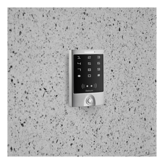 RFID EM 125KHz Door Access Controller Touch Keypad Waterproof Sebury sTouch W-w image {4}