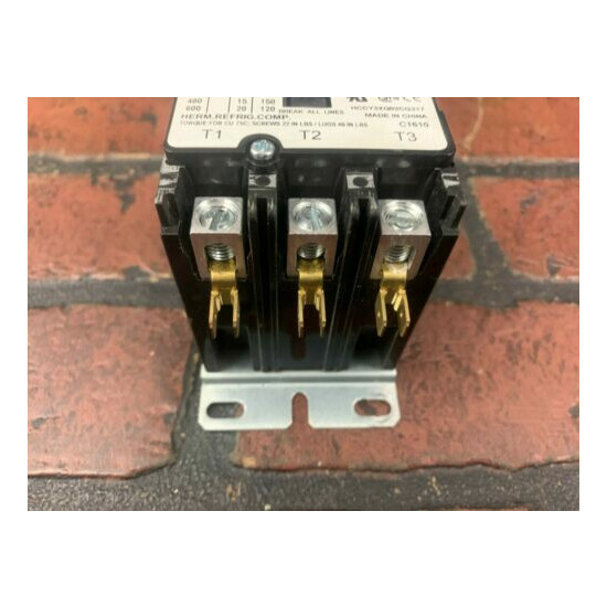 TopTech Three-Pole Contactor w/ Lug Connections, 30 AMP image {2}