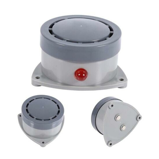 High Decibel Water Leakage Detector Sensor Alarm Household Sound Light Device image {1}
