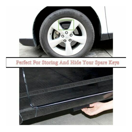Magnetic Key Holder Outdoor Stash Home Office Car Truck Caravan Secret Safe Box image {3}
