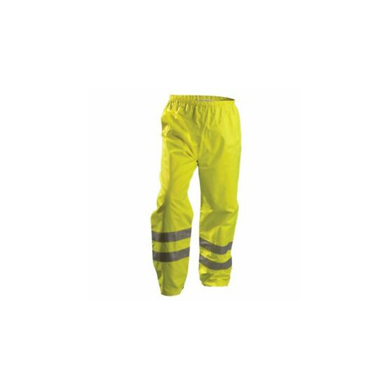 Occunomix LUX-TEN-Y5X Premium PVC Coated Pants, Size 5X, Yellow  image {1}