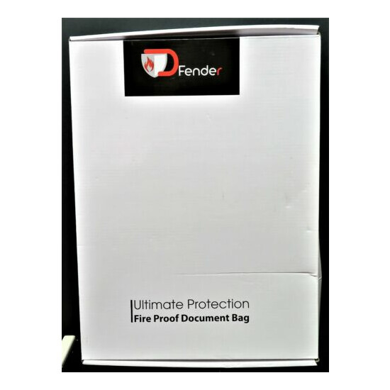 NIB Defender Fireproof & Water Resistant Bag XXL- Silicone Coated Fiberglass image {2}