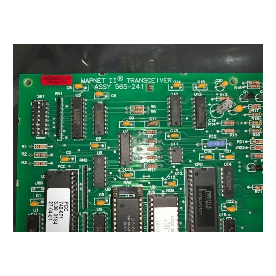 SIMPLEX 565-241 "E" Mapnet II Transceiver Board (1 YEAR PROTECTION PLAN INCL.) image {2}