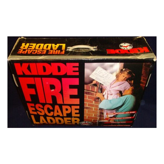 NEW!•Kidde•2-Story•15'•Fire Escape Ladder•Strong•Lightweight•Tangle-Free•Compact image {2}