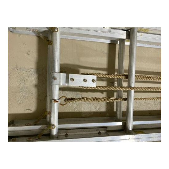 Alco-Lite Aluminum 35' 2-Section Pumper Fire Ladder Pumper / Truss / Roofing image {2}