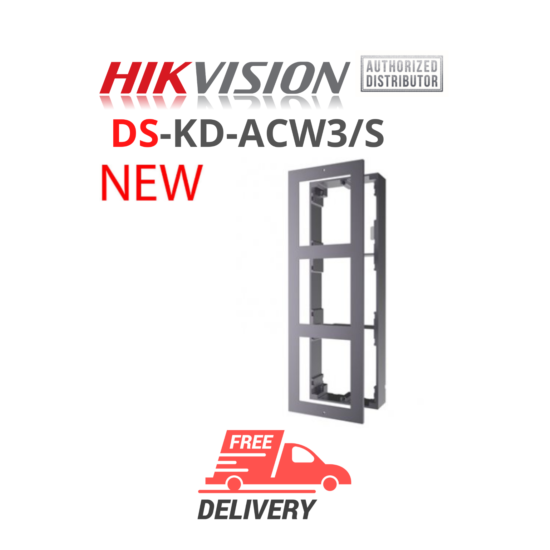 Hikvision DS-KD-ACW3/S 3 module accessories, used for Surface mounting image {1}