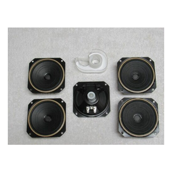 (5) Intercom 5" speakers fits AudioTech M&S N65RS, N35, 2w 45 ohm  image {1}