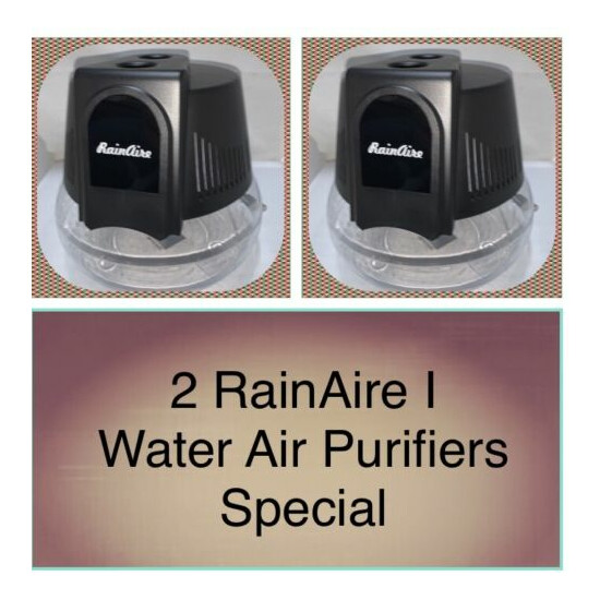 Special 2 RainAire I Water Air Purifiers with Ionizer 3 Watts USB LED image {1}