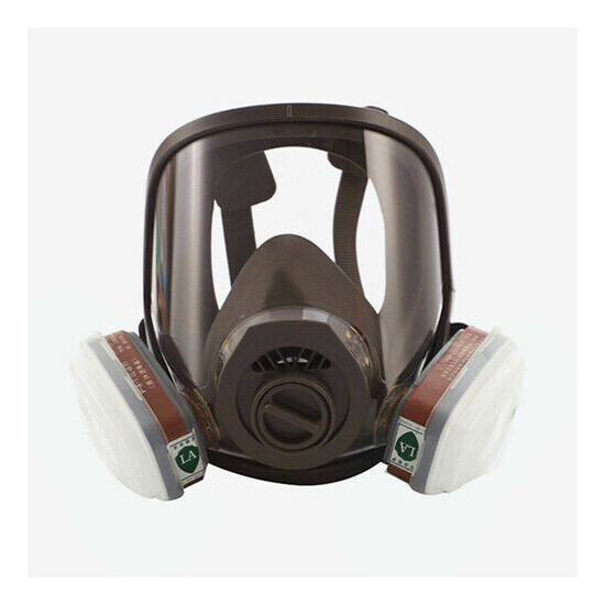 New 7 in 1 6800 Full Face Gas Mask Facepiece Respirator for Painting Spraying image {2}