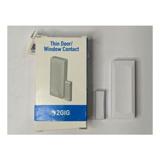 2GIG DW10-345 DW10 Thin Door Window Security Sensor Contact image {1}