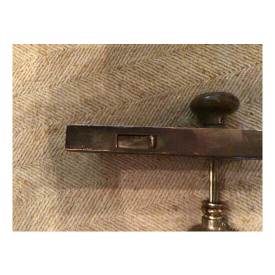 Vintage Solid Brass Door Lock With Knobs image {4}