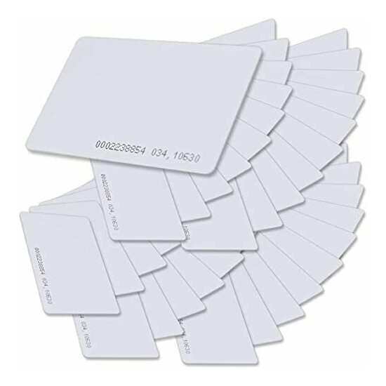 10/20/50/100 RFID Cards 125khz Proximity ID Access control EM4100 TK4100 T5577 image {5}