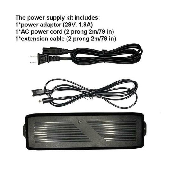 29V 1.8A Power Supply Transformer Adapter Kit for Recliner Lift Chair Love Seat image {2}