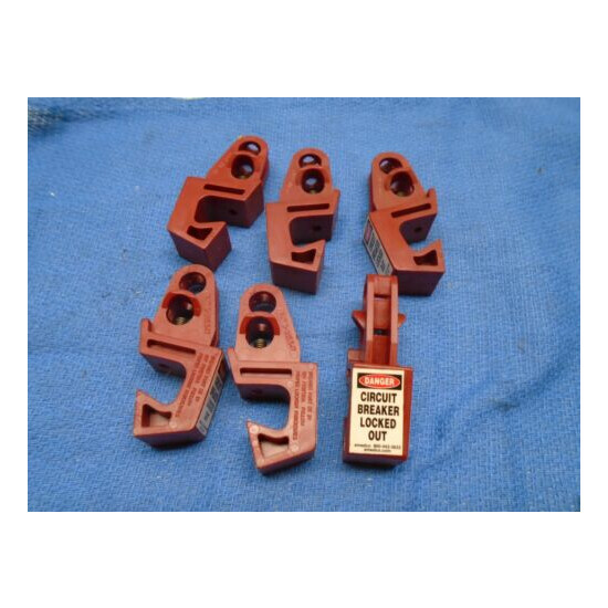 Circuit Breaker Lockout Device - 6 pieces image {1}