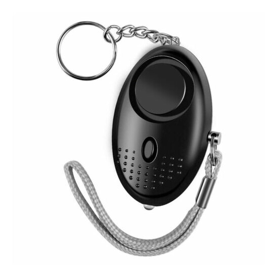 5 Pack Safe Sound Personal 140DB Alarm Keychain LED Light Emergency Self defense image {2}