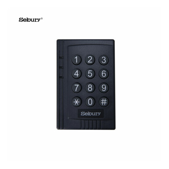 Door Access Controller 125KHz EM4100 ID Card Reader Keypad Sebury K3 Free 5 Card image {1}