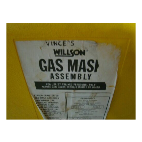 Willson,Gas Mask Assembly,TC14G127 image {2}