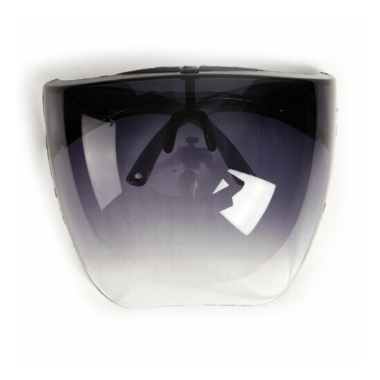 Clear Face Shield Glasses Face Mask Transparent Reusable Visor Anti-Fog D G/ image {2}
