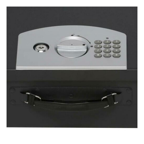 SentrySafe Safe Box Portable Solid Steel Resettable Digital Lock 0.05 cu. ft. image {3}