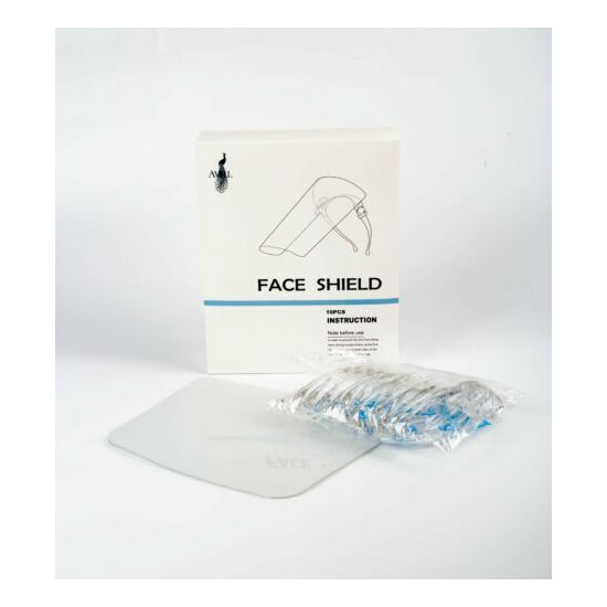 Safety Face Shield | 3 PCS | Face Guards | Anti Fog Full Face Protection  image {9}