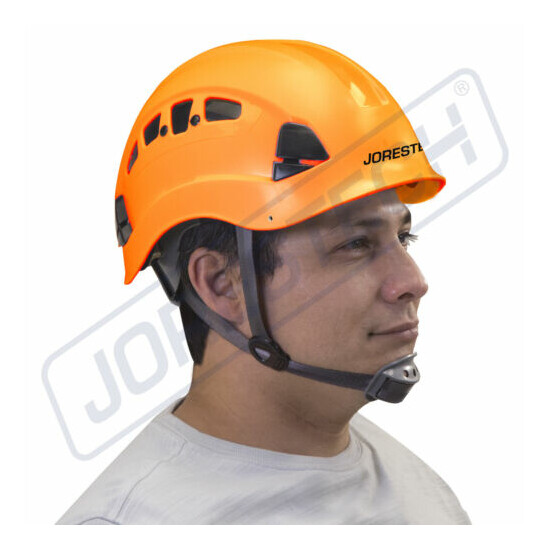 Tree Rock Safety Helmet, Construction Climbing Aerial Work Hard Hat JORESTECH Thumb {23}
