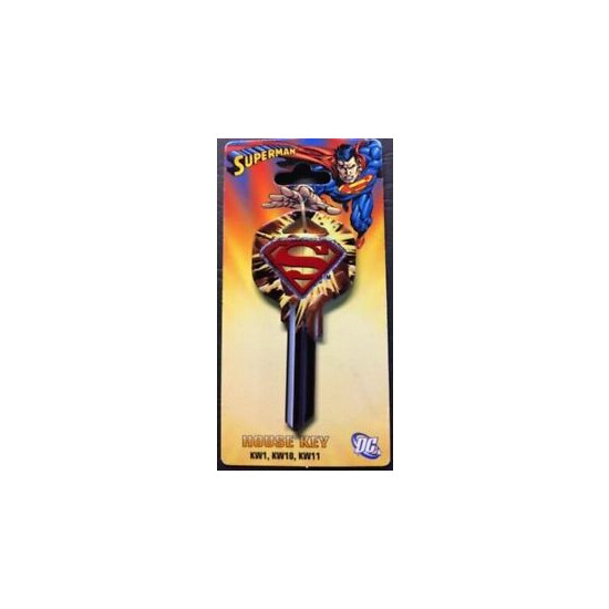 Superman House 2 Key Blank - Uncut - Superman Collectable Key - Superhero image {1}