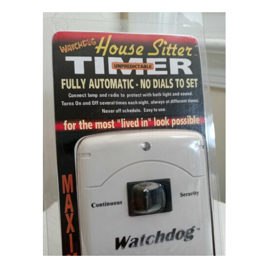  House Sitter Timer from Watchdog - Automatic Security image {2}