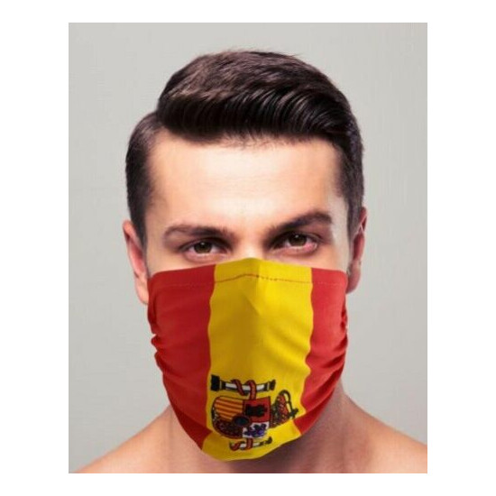 Country Flag Face Mask - Spain image {3}