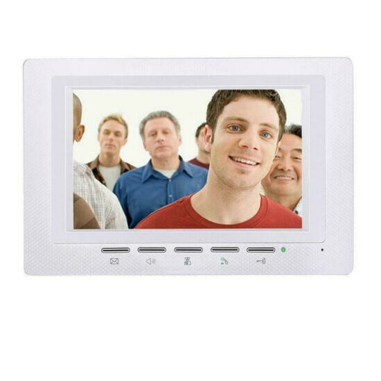 Home7''HD LCD Monitor Video Door Phone Monitor Outdoor Camera Intercom Doorbell image {2}