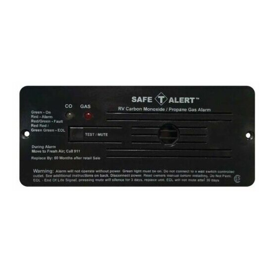 MTI Industry 35-742-BL Safe-T-Alert Carbon Monoxide Propane Leak Detector image {1}