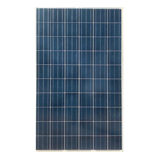 Lot of 10 Used 240W 60 Cell Polycrystalline Solar Panels Vinyl Cracking Silver image {1}