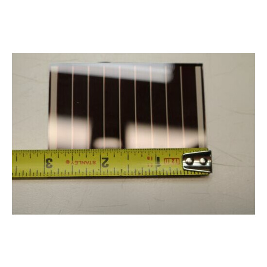 5x Pack Lot Panasonic AM-5907CAR 7.7V 229mW Amorphous Solar Panel Cell 3" x2.25" image {2}