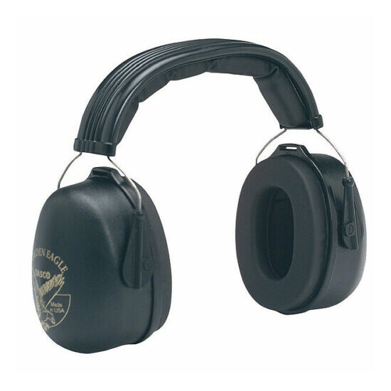 Tasco 2951 Hard Hat Mounted Ear Muffs, 26 Db, Golden Eagle, Black Thumb {3}