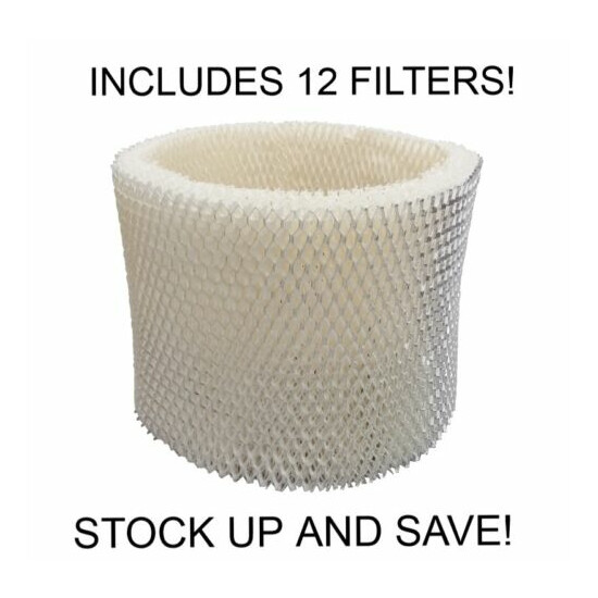 EFP Humidifier Filters Replacement for Sunbeam Holmes Type D (12-Pack) image {1}